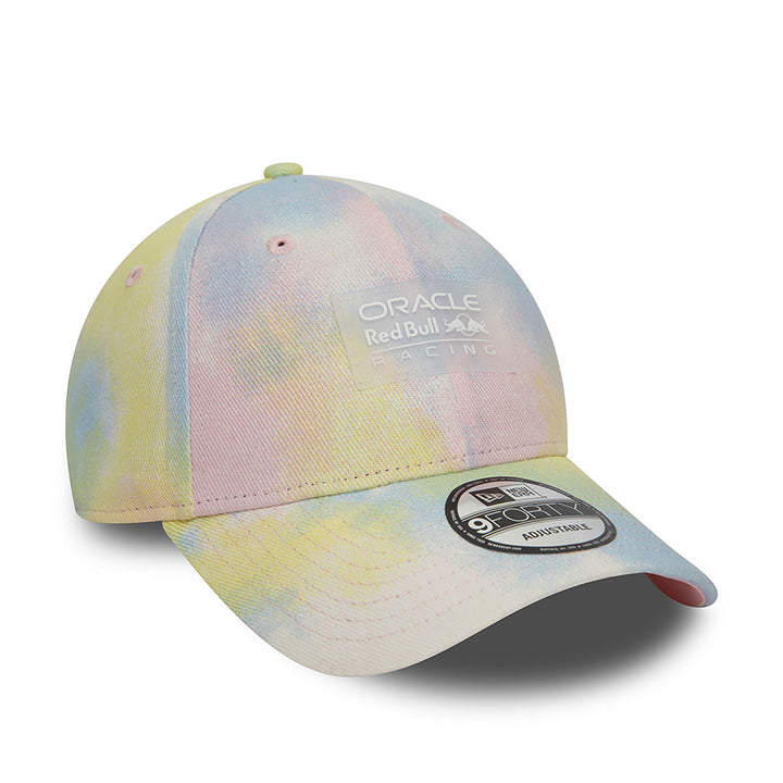 Casquette unisexe 9FORTY SnapBack 2024 Red Bull Racing Tie Dye Denim - Multicolore