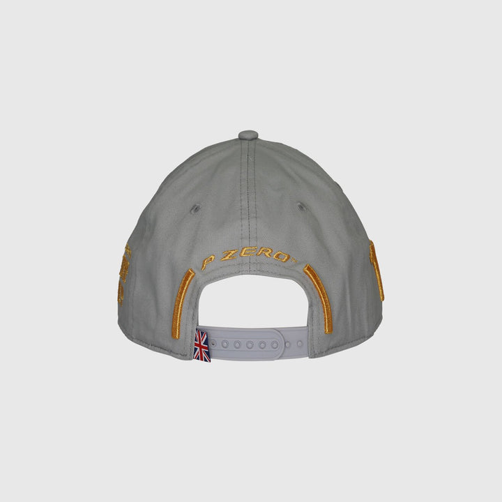 2025 British GP Silverstone Circuit Pirelli F1 1st Place  Podium Baseball Winner Cap - Grey