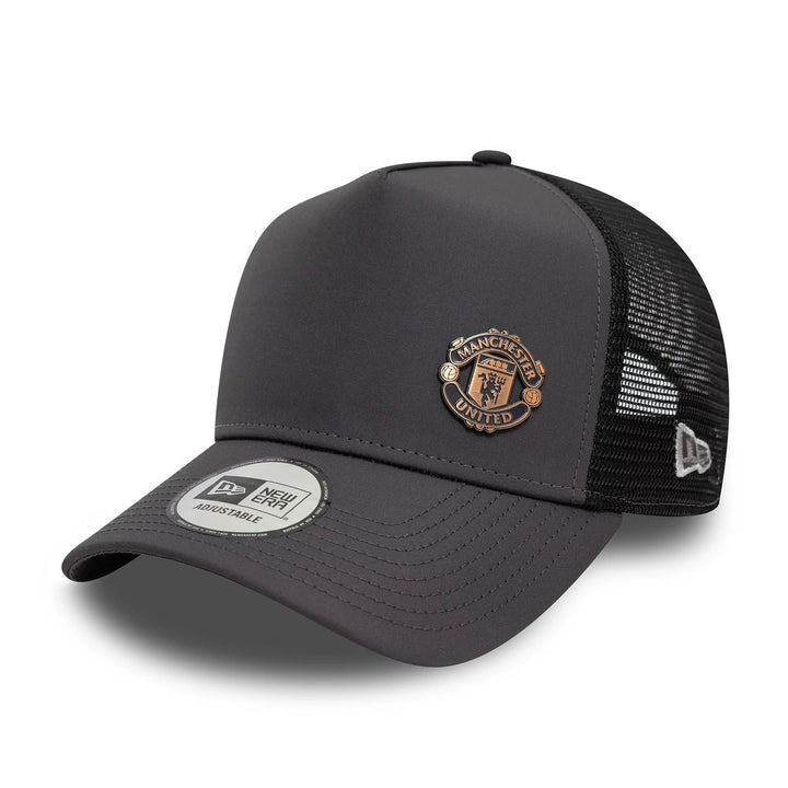 2025 Manchester United FC Bronze EF Truck Men's Cap - Grey