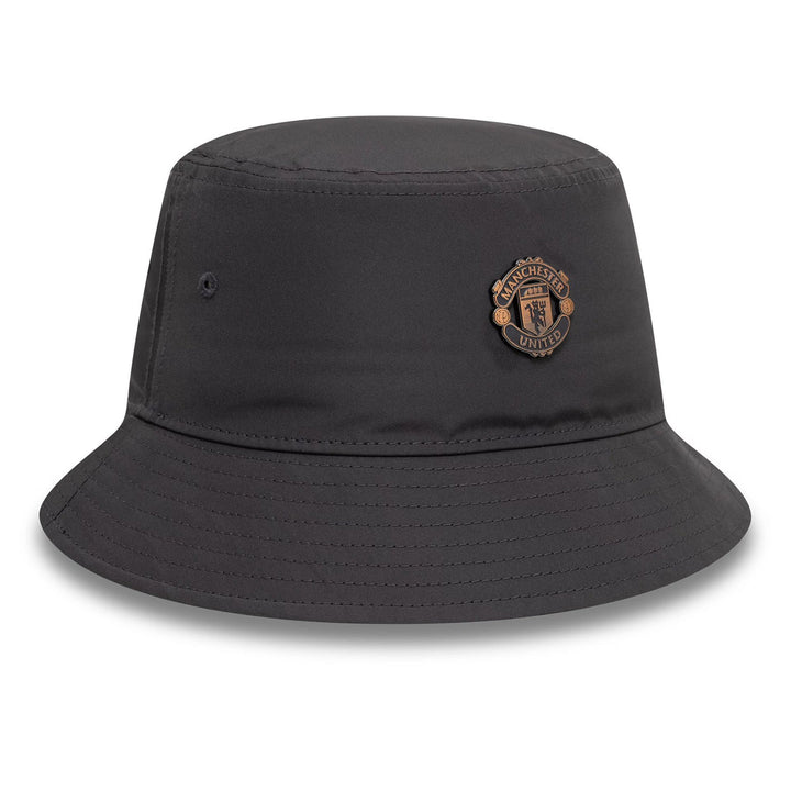 2025 Manchester United FC Bronze EF Bucket Men's Hat - Grey