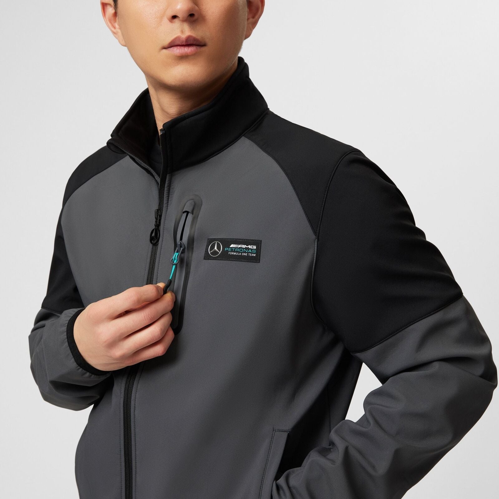 Mercedes hot sale fleece jacket