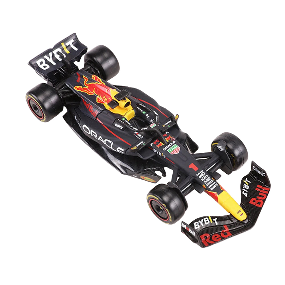 Bburago 1:43 Scale 2023 Red Bull RB19 F1 #1 Max Verstappen Diecast Model Car Men Collection - Blue 