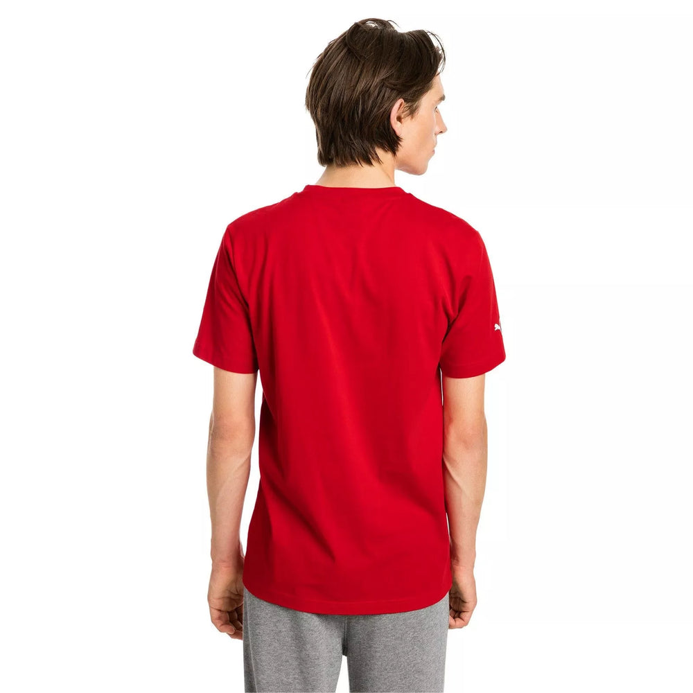 Puma Scuderia Ferrari Motorsports Big Shield  Adult Men's T-shirt - Red