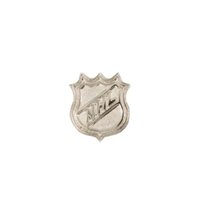 NHL National Hockey League Logo Executive Silver Lapel Pin