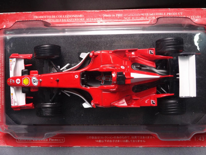 2006 Felipe Massa Scuderia Ferrari F1™ Team 248 #6 1:43 Altaya Model Car - Red