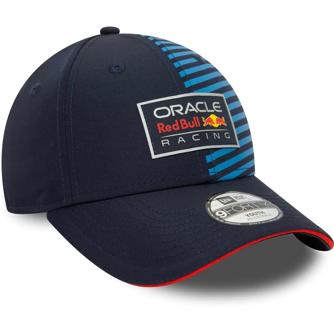 Casquette Oracle Red Bull Racing F1™ NEW ERA 2024 - Jeunesse - Rayé Marine et Bleu