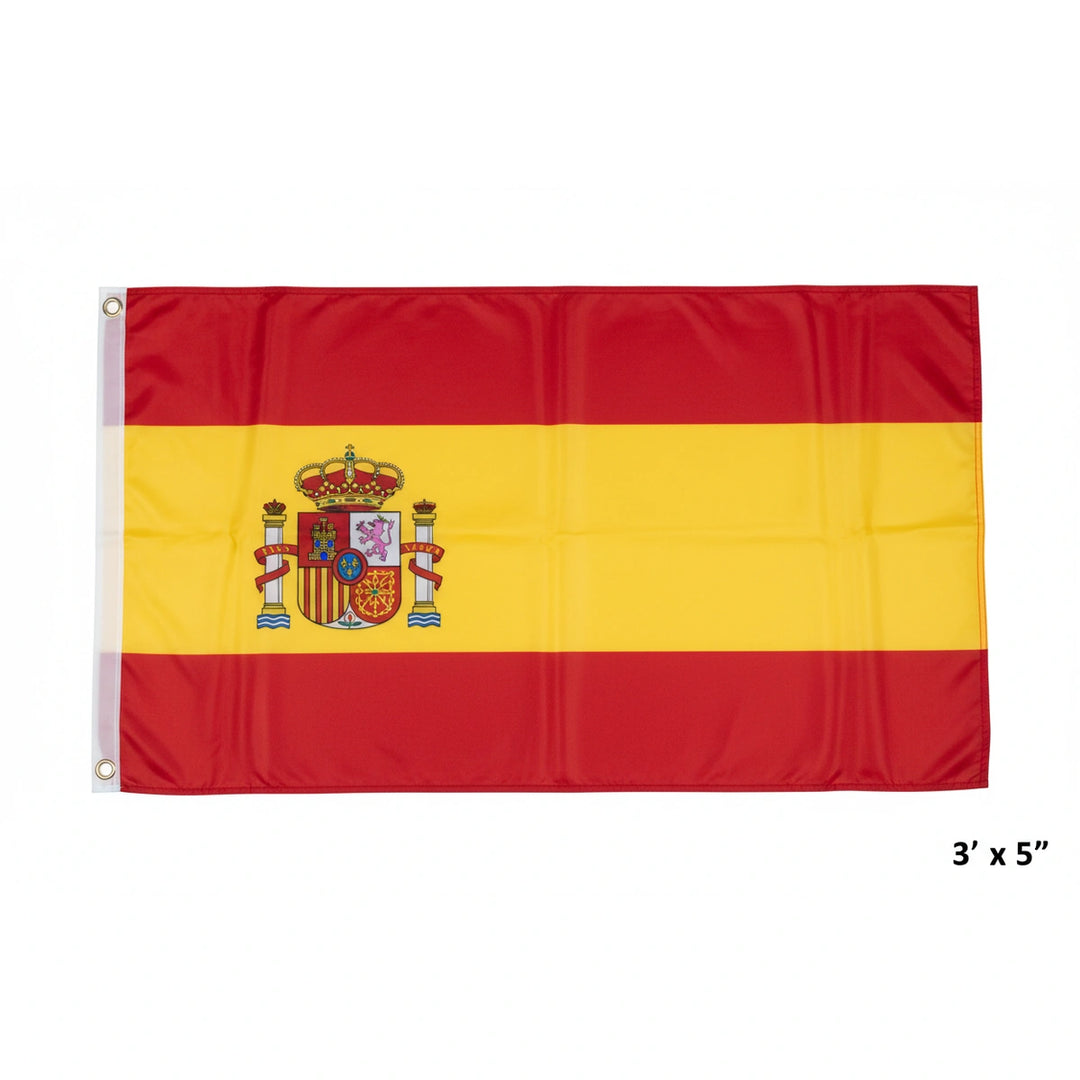 3' x 5' National Country Flag – Multicolor Outdoor Polyester Banner for F1™ Fans & International Soccer Country Supporters 2026