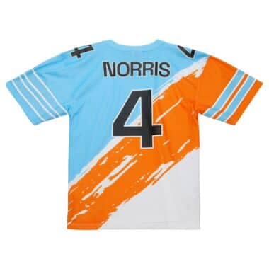 McLaren F1™  Special Edition Miami GP Lando Norris Mitchell & Ness Paintbrush Jersey Unisex - Black