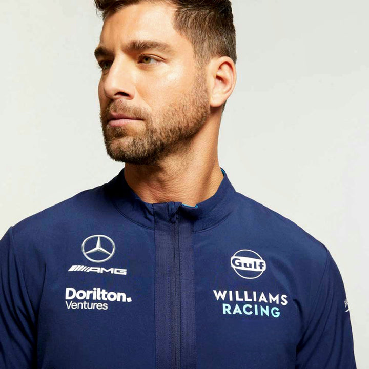 Chaqueta de presentación del equipo Williams Racing F1™ 2023 - Hombres - Azul oscuro