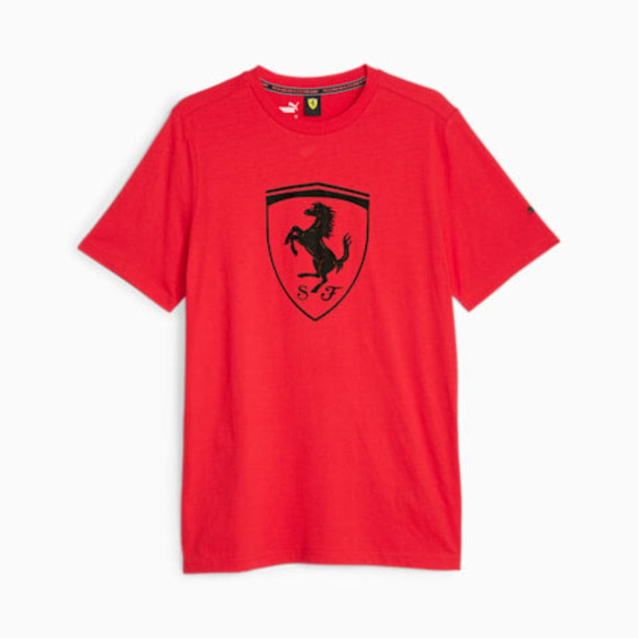 Puma Scuderia Ferrari Race Big Shield T-Shirt - Rosso Corsa