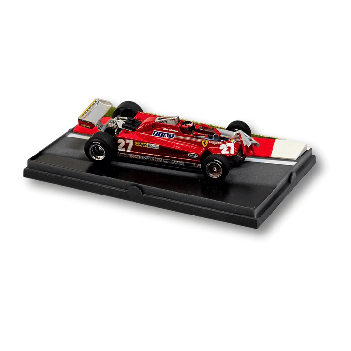 Brumm Ferrari 126CK Gilles Villeneuve 1981 F1™ Canadian GP 1:43 Miniature Die-cast Scale Model