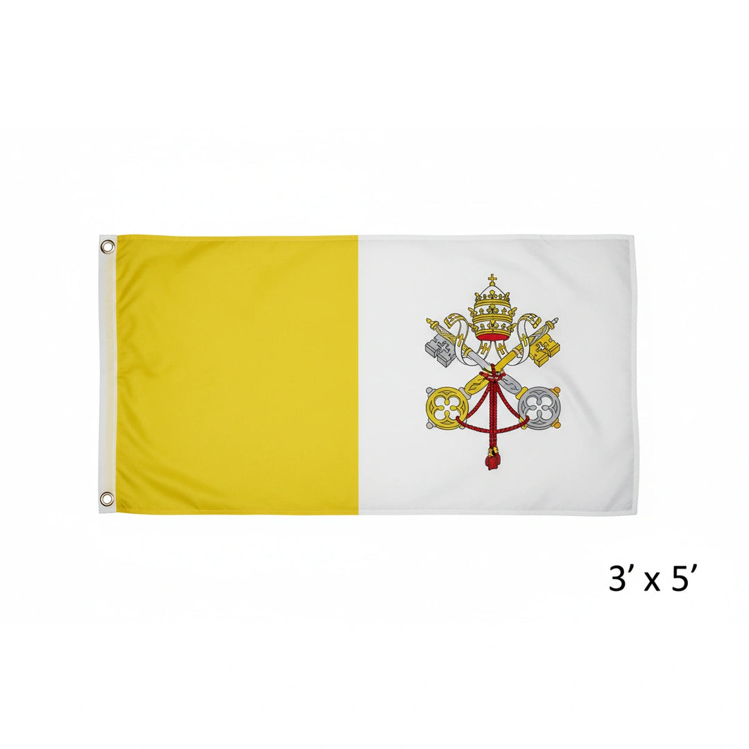 3' x 5' National Country Flag – Multicolor Outdoor Polyester Banner for F1™ Fans & International Soccer Country Supporters 2026