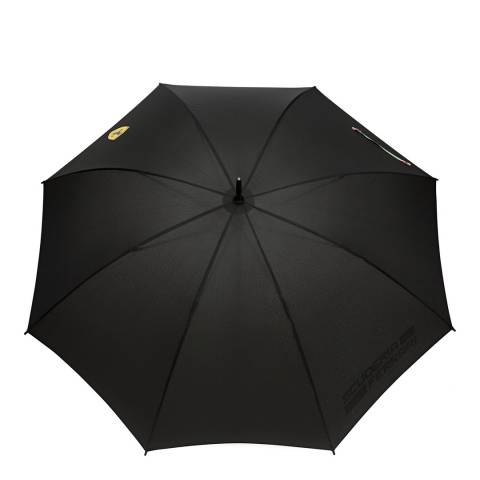 Grand parapluie de golf Scuderia Ferrari SANS POCHETTE POIGNÉE ET PORTÉE DÉFECTUEUSES - Accessoires - Noir