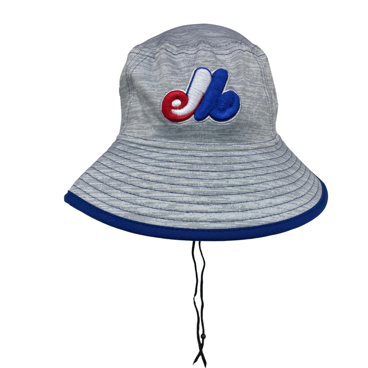 Montreal Expos Baseball Team New Era® Bucket Hat - Men - Grey