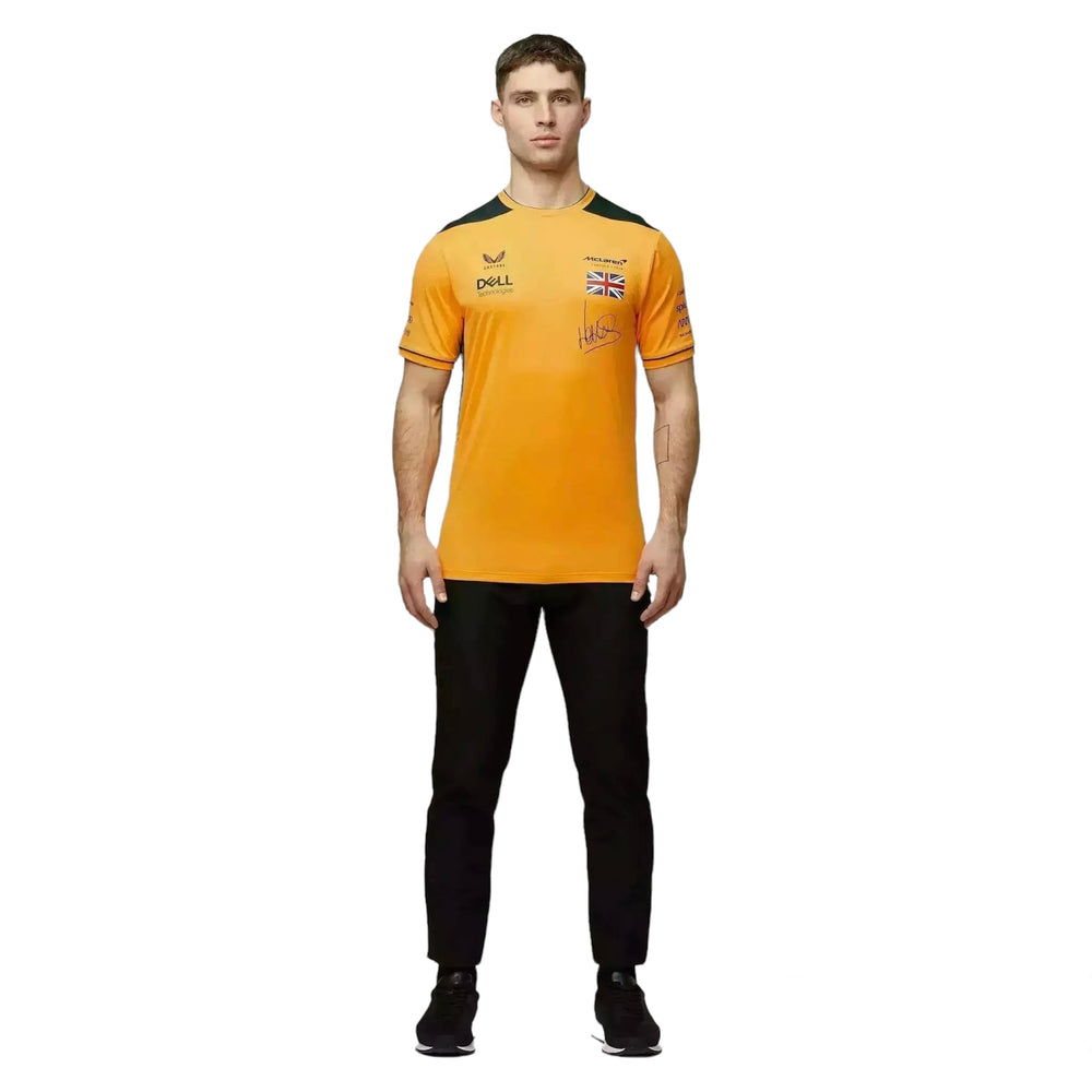 McLaren F1 Team Lando Norris Driver T-shirt men orange 2022