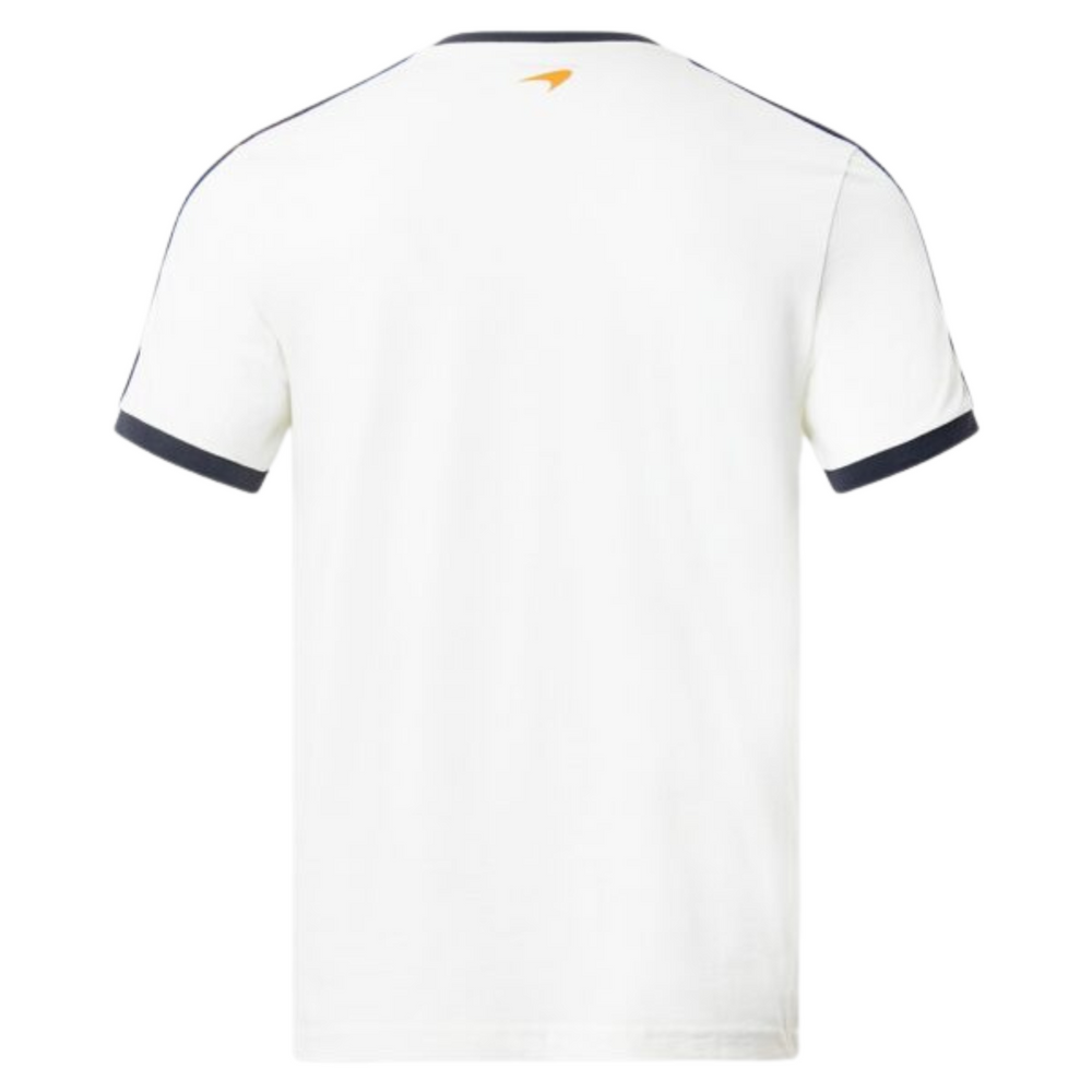 McLaren F1™ Team x Gulf Collaboration Ringer Taped T-Shirt - Men - White