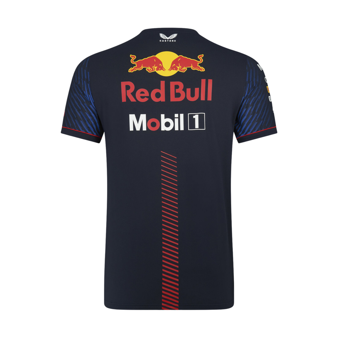 2021 Nuevo F1 Red Bull Racing Team Camiseta De Manga Corta De Los Hombres  De Cuello Redondo Velocidad Seca