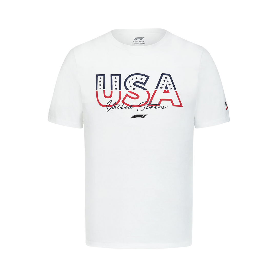 F1™ Tech Limited Edition US GP Austin T-shirt - Men - White