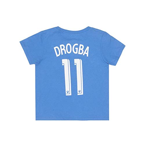 T-shirt Adidas Impact de Montréal Drogba #11 -Bébé - Bleu