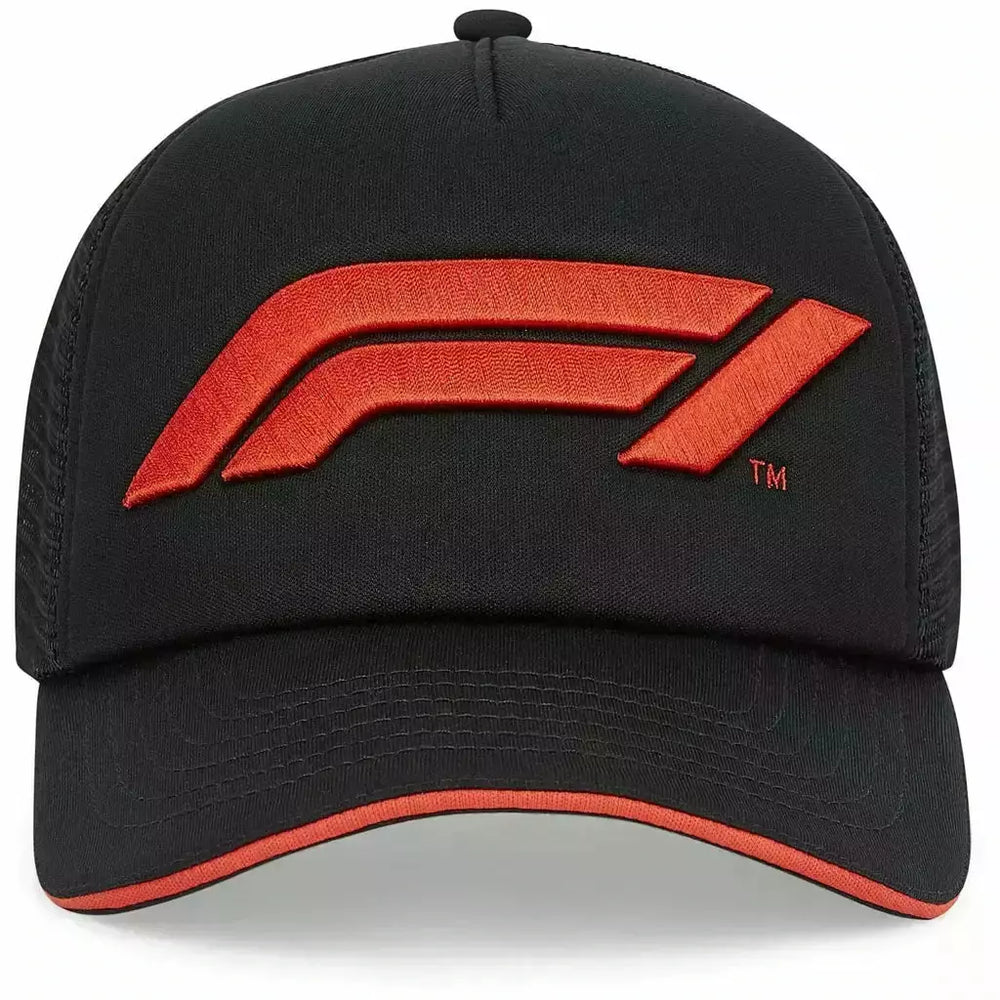 Formula 1 ™ TECH collection F1™ Large logo Trucker Cap - Men - Black
