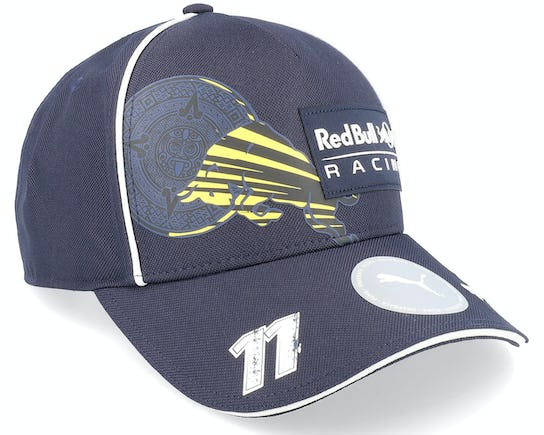 Red Bull Racing F1™ Sergio Perez #11 "CHECO" Curve Cap - Men - Navy Blue