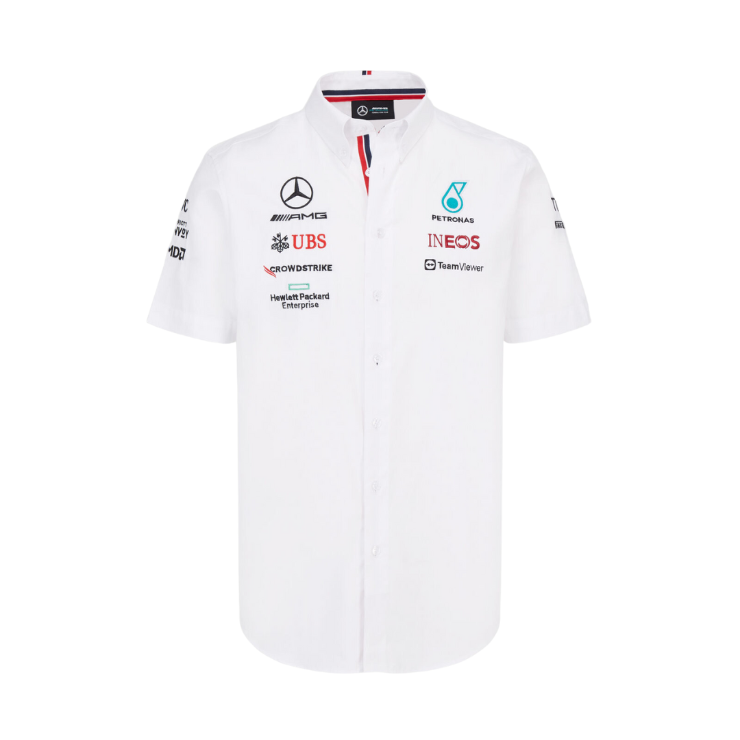 2022 Mercedes AMG Petronas F1™ Team Button down Shirt - Men - White
