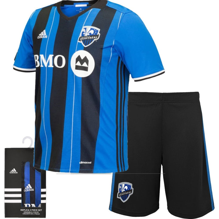 Infant Boys Montreal Impact Adidas Replica Jersey & Short Kit - Kids - Black