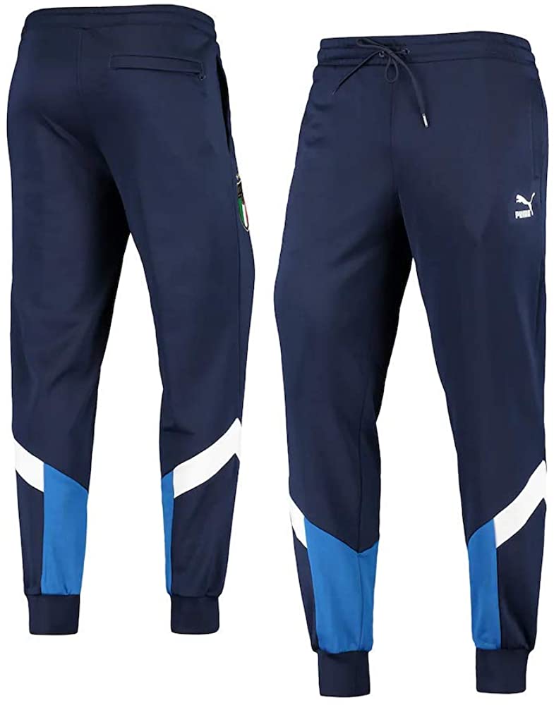 Pantalones de chándal FIGC Puma Italia - Hombre - Azul marino 