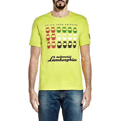 Lamborghini United Arab Emirates T-Shirt - Men - Lime