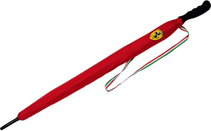 Scuderia Ferrari F1 Team Authentic 2018 Large Golf Umbrella Rosso Corsa Red