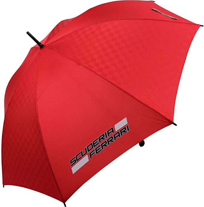 Scuderia Ferrari Formula 1 Authentic Red Large Umbrella for F1 Track 