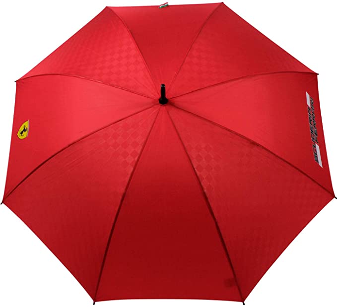 Ferrari F1 Red Large Golf Umbrella