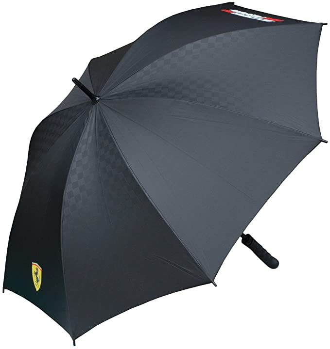 Officially Licensed Scuderia Ferrari F1 Team Black Large Umbrella 