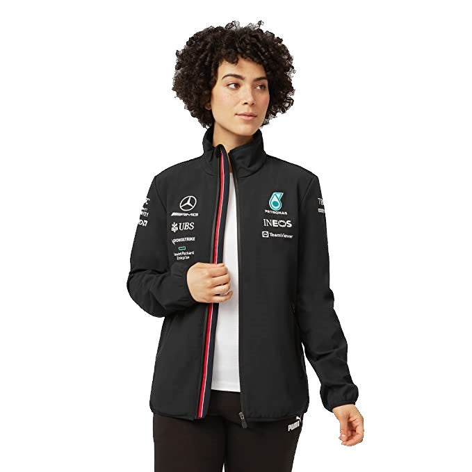 Mercedes AMG Petronas F1™ Team Softshell Jacket - Adult - Black