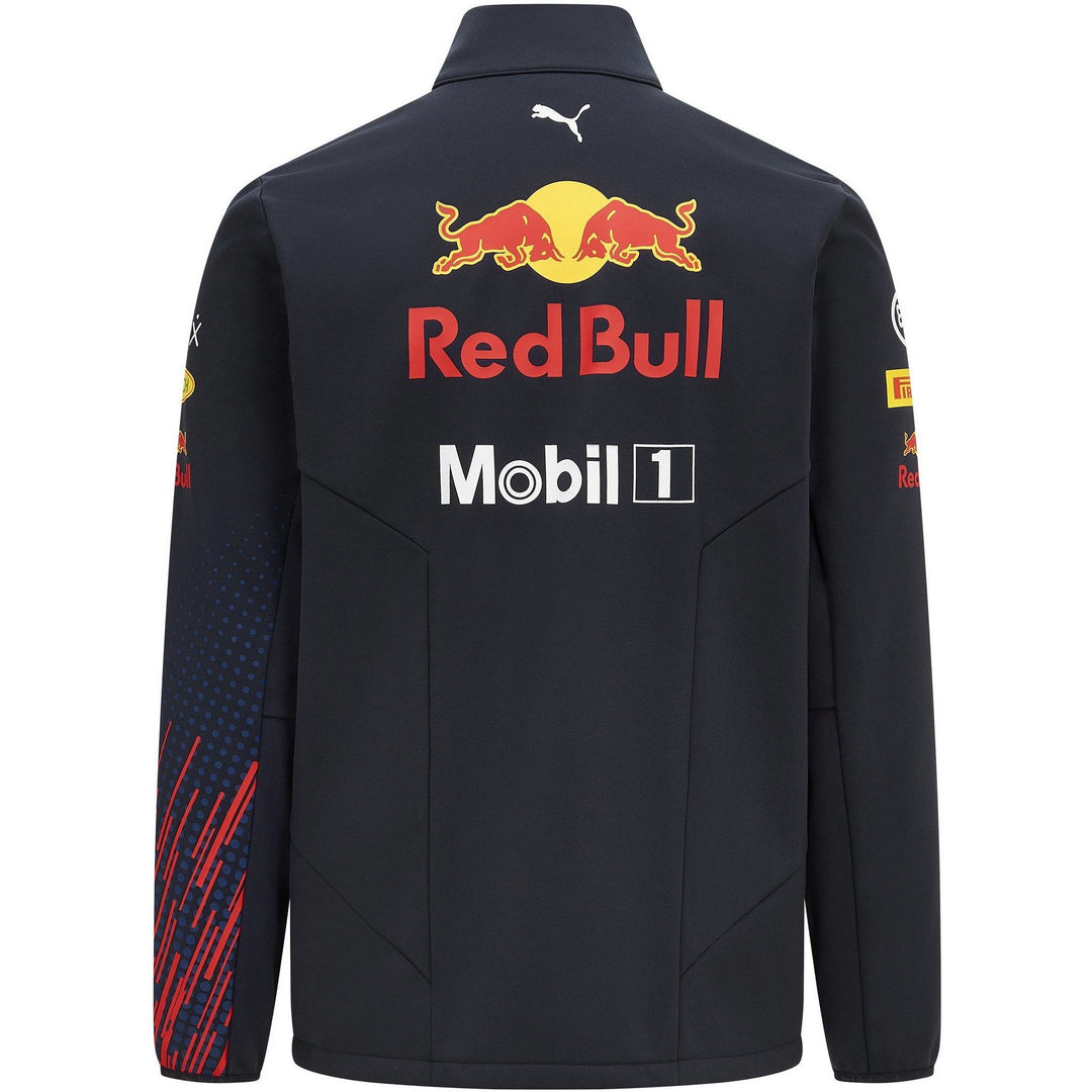 2021 Genuine Puma Red Bull Racing Formula One Team Softshell Jacket  Blue Night Sky 