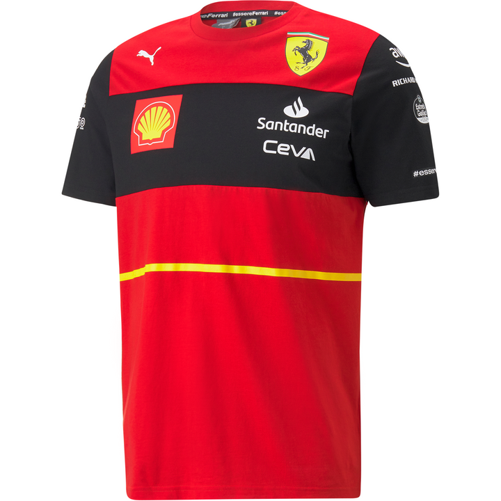 Camiseta Scuderia Ferrari F1™ Team Carlos Sainz Adulto - Rojo