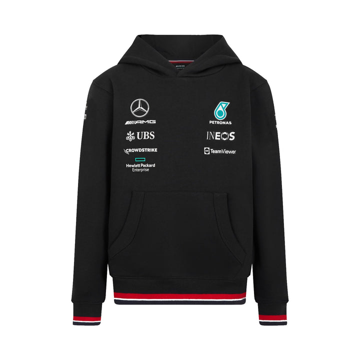 2022 Mercedes AMG Petronas Motorsport F1™ Team Hooded Sweatshirt - Kids - Black