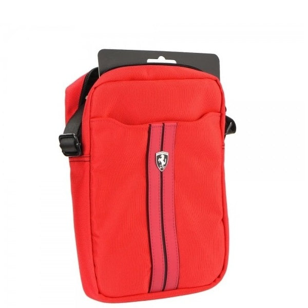 Scuderia Ferrari F1™ Urban Series Tablet Bag 10" Bag Carbon Fibre Effect - Accessories - Red