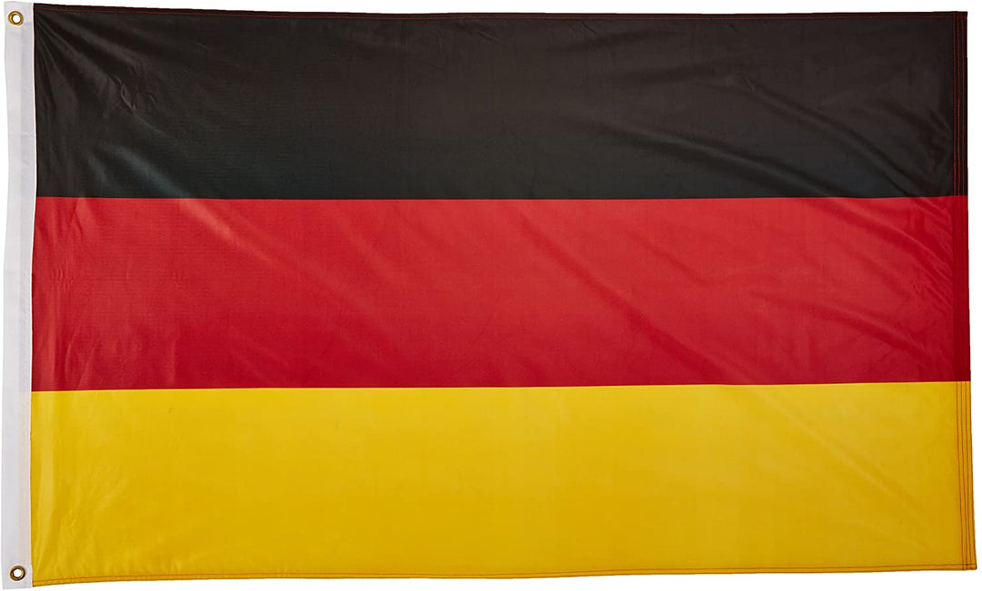 Allemagne 3' x 5 Intérieur Extérieur Grand Pays Drapeau - Accessoires - Noir, Rouge et Jaune