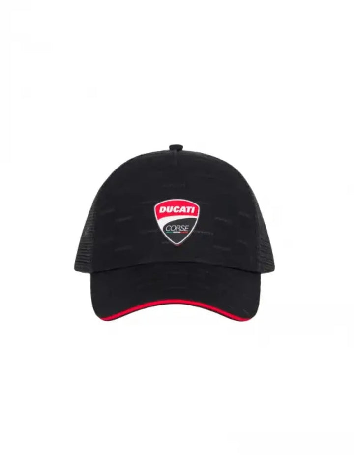 Ducati Racing Corse All Over Meshed Trucker Hat - Men - Black
