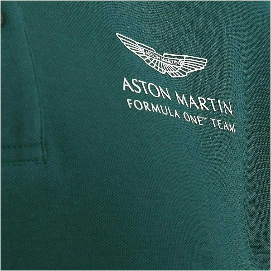 Aston Martin F1™ Official Driver Sebastian Vettel Polo - Men - Green
