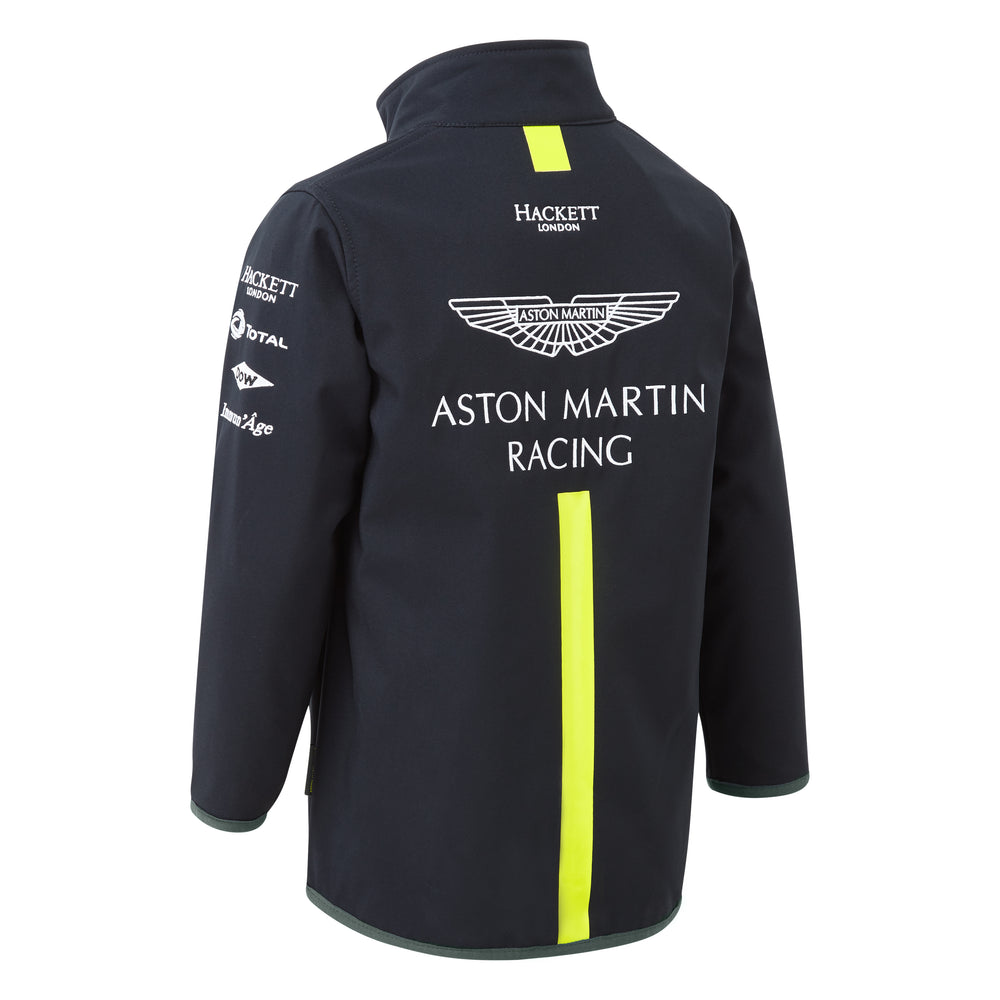 Aston Martin Team Softshell kids Jaket - Navy - Kids