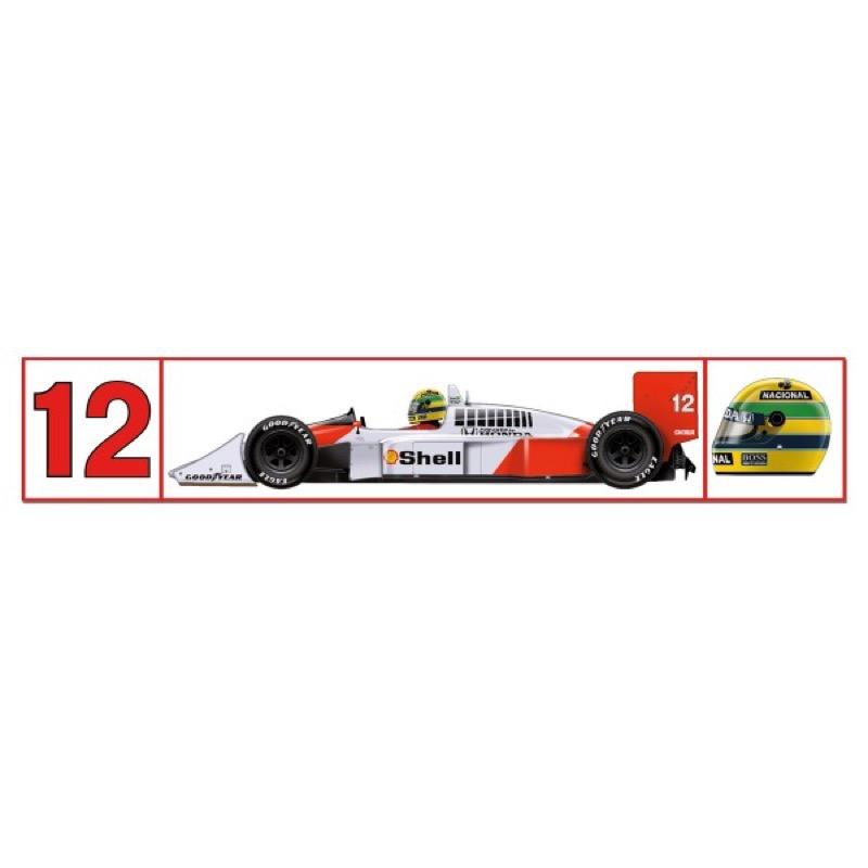 Ayrton Senna McLaren 1988 Sticker - Accessories - FanaBox
