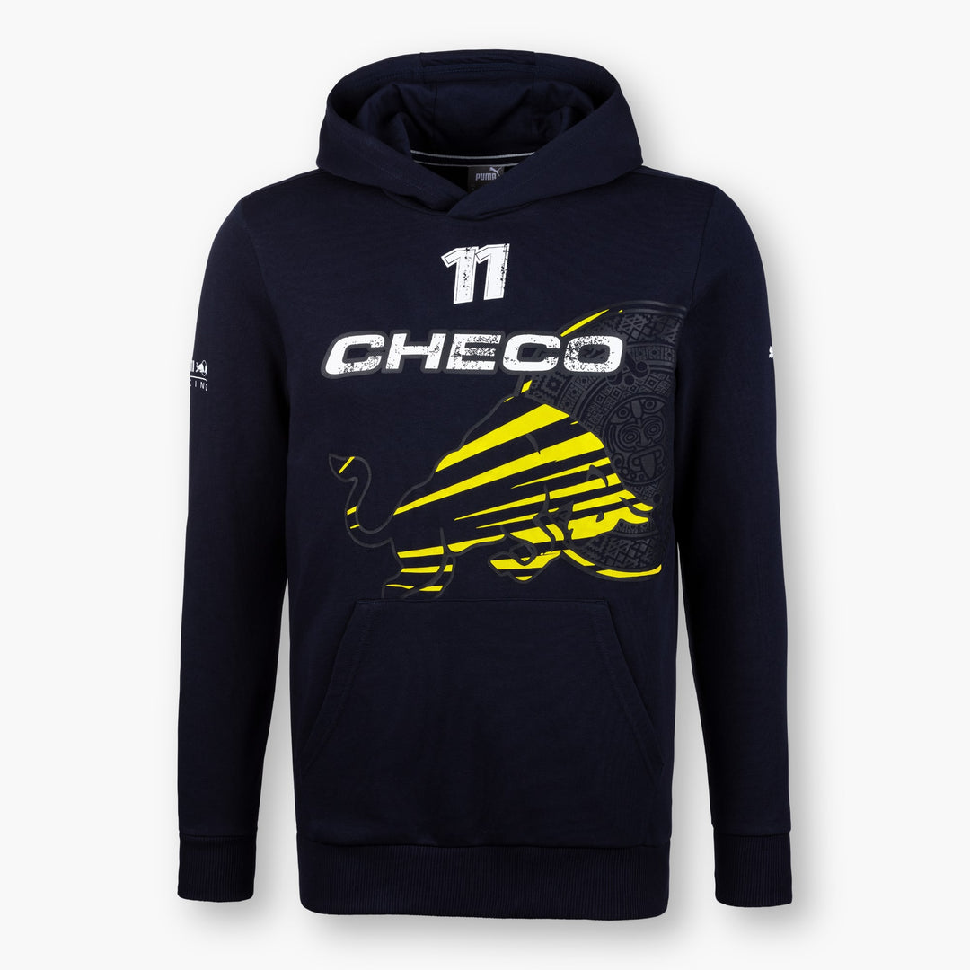 Puma Red Bull Racing F1™ Sergio Perez "Checo" Hoodie Sweatshirt - Men - Navy Blue