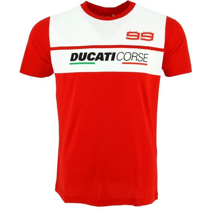 Ducati Corse 99 T-Shirt - Men - Red - FanaBox