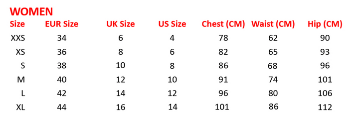 Scuderia Ferrari F1 Team red and black women's bomber jacket size chart 