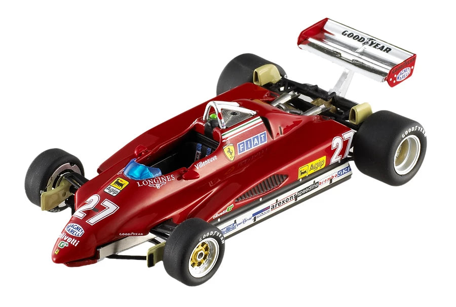 Gilles Villeneuve Ferrari 126CK #27 USA west GP Formula 1 1981 Miniature Model Car on a Scale of 1:43 Scale - Accessories - Diecast