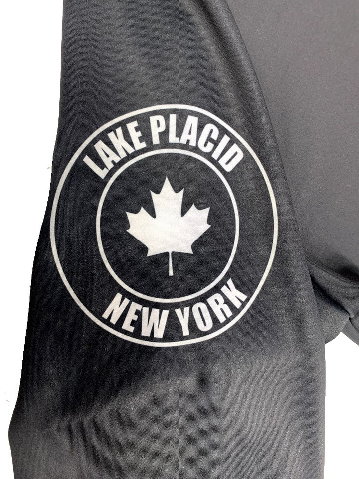 Sudadera con capucha del equipo Canadá Lake Placid Ice Pond Hockey - Hombres - Negro