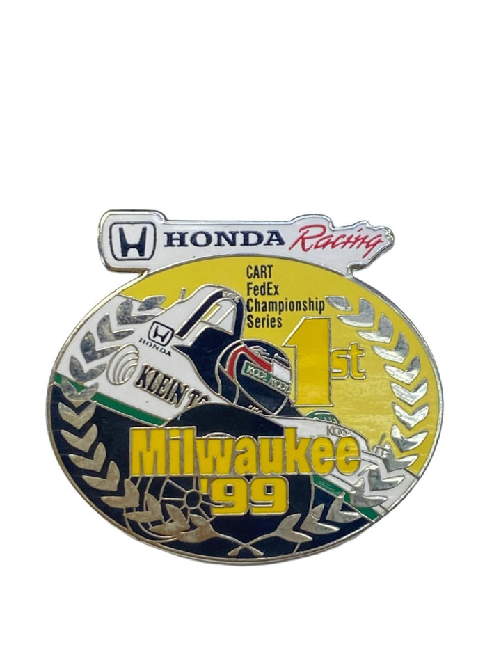 Honda Racing CART Series Milwaukee 1999 1st Label Pin - Multicolour 