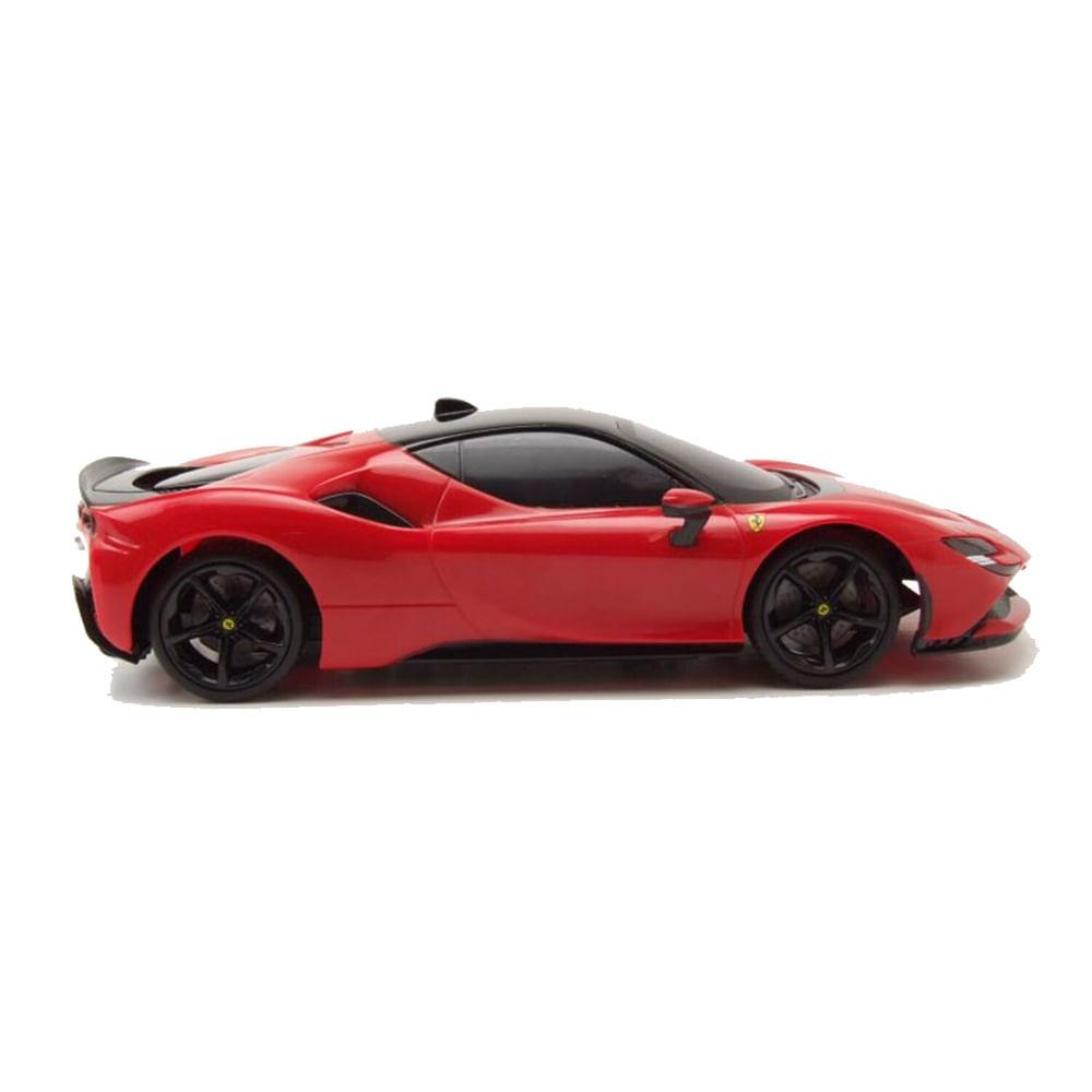 MAISTO Voiture radiocommandée Ferrari SF90 Stradale échelle 1/24 - Accessoires - Rouge